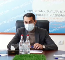 Գեղարքունիքի մարզպետ Կարեն Սարգսյանն անցկացրեց 2022 թվականի առաջին աշխատանքային խոհրդակցությունը