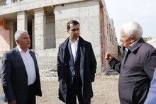 Գեղարքունիքի մարզպետ Կարեն Սարգսյանն աշխատանքային այցով եղավ Մարտունու բժշկական կենտրոնի նոր կառուցվող շենքի շինհրապարակում