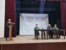 Հանդիպում Մ․ Մելքոնյանի անվան ռազմամարզական վարժարանի ղեկավարի և սաների հետ Հանդիպում Մ․ Մելքոնյանի անվան ռազմամարզական վարժարանի ղեկավարի և սաների հետ