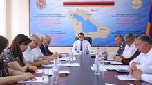 Աշխատանքային հերթական խորհրդակցություն՝ Գեղարքունիքի մարզպետի աշխատակազմում Աշխատանքային հերթական խորհրդակցություն՝ Գեղարքունիքի մարզպետի աշխատակազմում