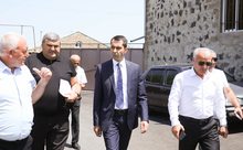 Գեղարքունիքի մարզպետ Կարեն Սարգսյանը Երանոսում դիտարկեց սուբվենցիոն ծրագրերի ընթացքը Գեղարքունիքի մարզպետ Կարեն Սարգսյանը Երանոսում դիտարկեց սուբվենցիոն ծրագրերի ընթացքը
