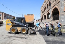 Պետություն-համայնք սուբվենցիոն ծրագրի շրջանակներում Սարուխան բնակավայրում ավարտական փուլում են հինգ փողոցների հիմնանորոգման աշխատանքները