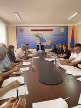 Գեղարքունիքի մարզպետն անցկացրեց աշխատանքային հերթական խորհրդակցությունը