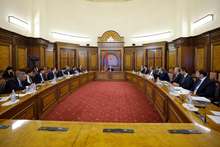 Վարչապետ Նիկոլ Փաշինյանի գլխավորությամբ քննարկվել են ջրային ոլորտին վերաբերող հարցեր Վարչապետ Նիկոլ Փաշինյանի գլխավորությամբ քննարկվել են ջրային ոլորտին վերաբերող հարցեր