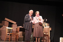 Թատերական երկամսյակի հերթական ներկայացումը բեմադրեցին Սոս Սարգսյանի անվան համազգային թատրոնի դերասանները