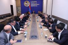 Գեղարքունիքի մարզպետ Կարեն Սարգսյանը մասնակցել է ՀՀ ՏԿԵ նախարար Դավիթ Խուդաթյանի նախաձեռնությամբ անցկացված  խորհրդակցությանը