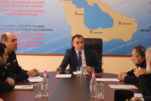 Հերթական քննարկումը՝ Գեղարքունիքի մարզպետի աշխատակազմում