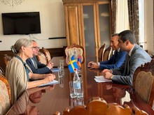 Գեղարքունիքի մարզպետն ընդունեց Հայաստանում Շվեդիայի Թագավորության արտակարգ եւ լիազոր դեսպանին