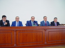  ՀՀ ԱՐԴԱՐԱԴԱՏՈՒԹՅԱՆ ՆԱԽԱՐԱՐ ՀՈՎՀԱՆՆԵՍ ՄԱՆՈՒԿՅԱՆՆ ԱՇԽԱՏԱՆՔԱՅԻՆ ԱՅՑՈՎ ԵՂԱՎ  ԳԵՂԱՐՔՈՒՆԻՔԻ ՄԱՐԶՈՒՄ